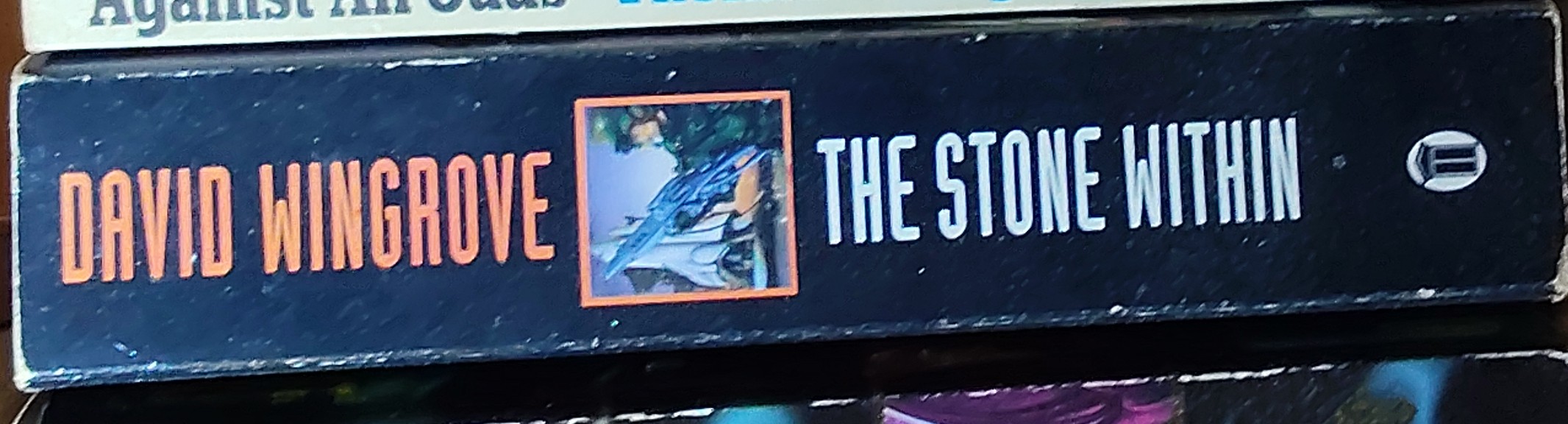 David Wingrove  THE STONE WITHIN spine of book image