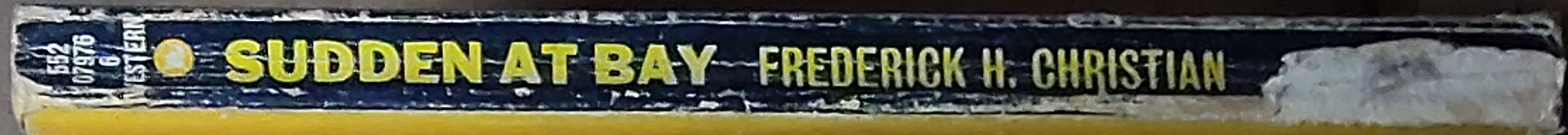 Frederick H. Christian  SUDDEN AT BAY spine of book image