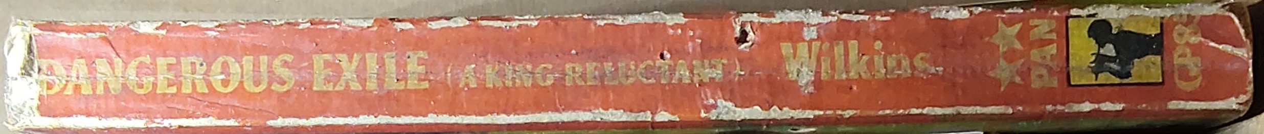 Vaughan Wilkins  DANGEROUS EXILE spine of book image