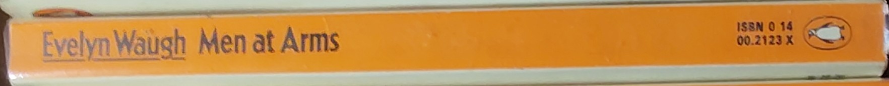 Evelyn Waugh  MEN AT ARMS spine of book image