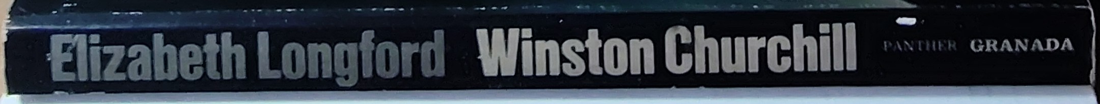WINSTON CHURCHILL. An authorized biography  spine of book image