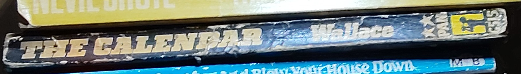 Edgar Wallace  THE CALENDAR spine of book image