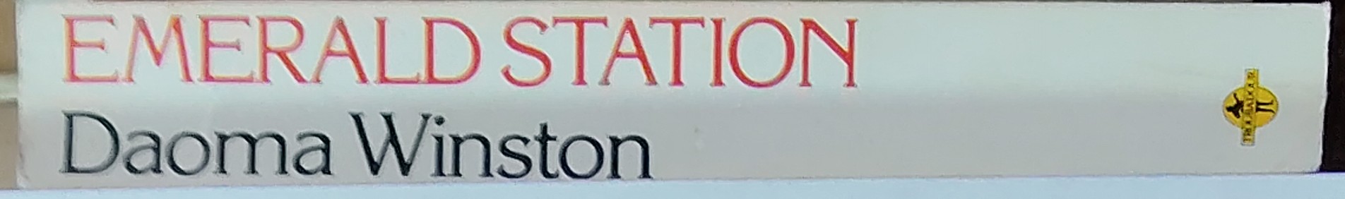 Daoma Winston  EMERALD STATION spine of book image