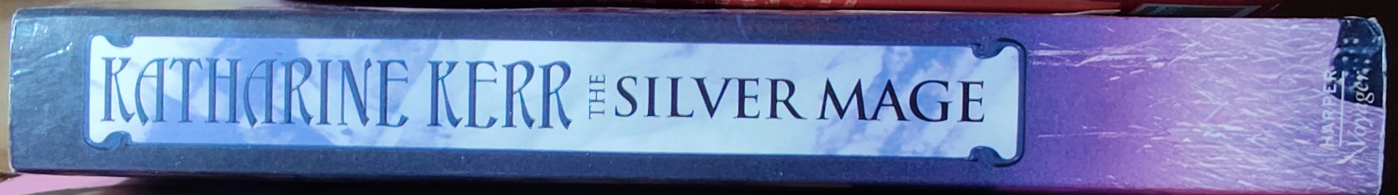 Katharine Kerr  THE SILVER MAGE spine of book image