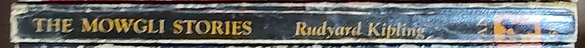 Rudyard Kipling  THE MOWGLI STORIES spine of book image