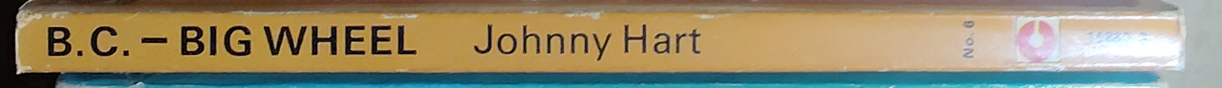Johnny Hart  B.C. BIG WHEEL! spine of book image