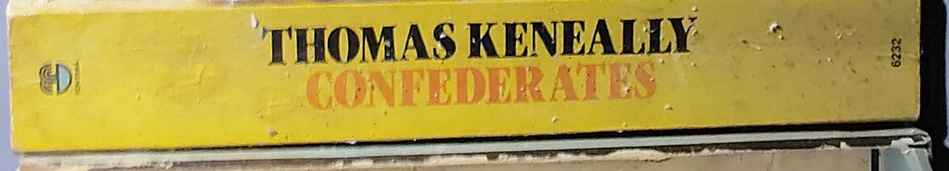 Thomas Keneally  CONFEDERATES spine of book image