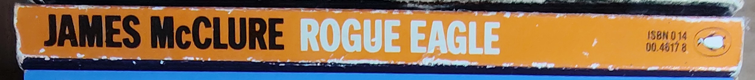 James McClure  ROGUE EAGLE spine of book image