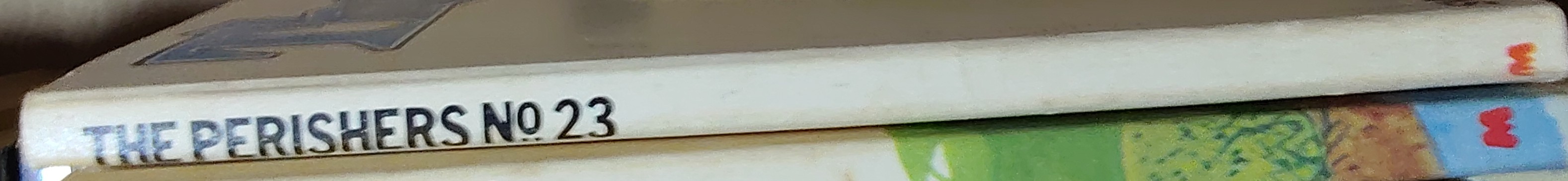 Maurice Dodd  THE PERISHERS No.23 spine of book image