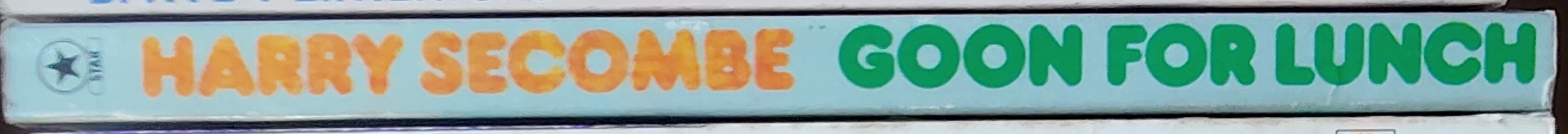 Harry Secombe  GOON FOR LUNCH spine of book image