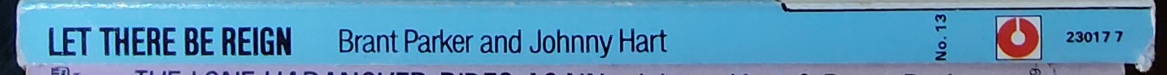 Johnny Hart  LET THERE BE REIGN spine of book image
