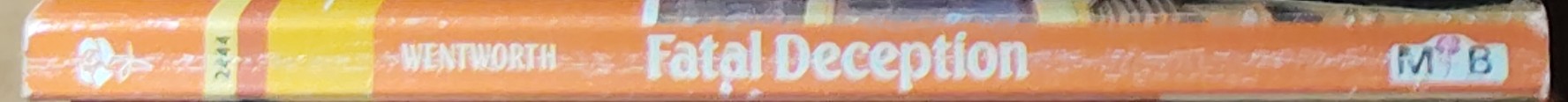 Sally Wentworth  FATAL DECEPTION spine of book image
