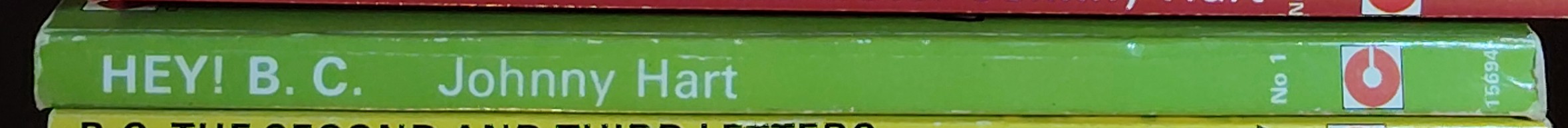 Johnny Hart  HEY! B.C. spine of book image