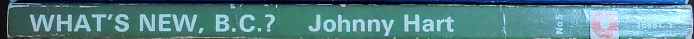 Johnny Hart  WHAT'S NEW, B.C.? spine of book image