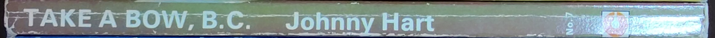 Johnny Hart  TAKE A BOW, B.C. spine of book image