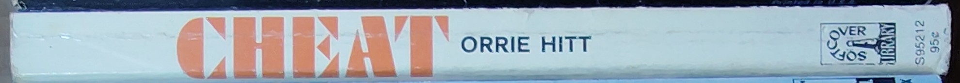 Orrie Hitt  CHEAT spine of book image