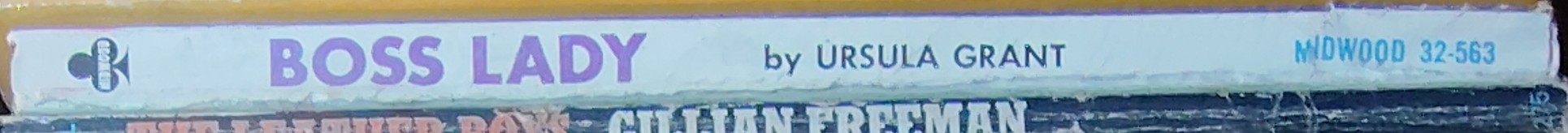 Ursula Grant  BOSS LADY spine of book image