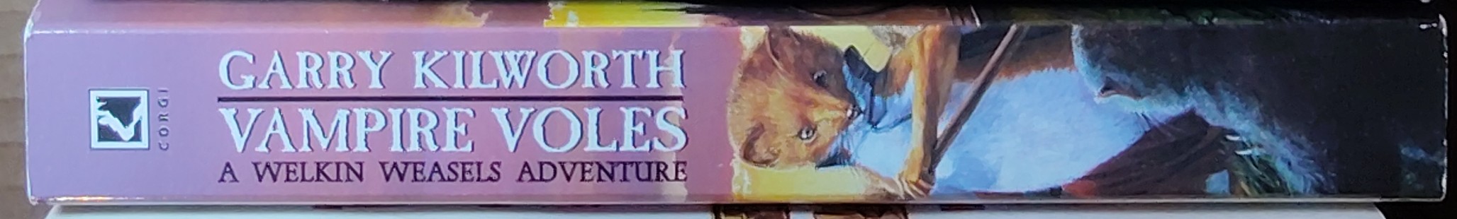 Garry Kilworth  VAMPIRE VOLES spine of book image
