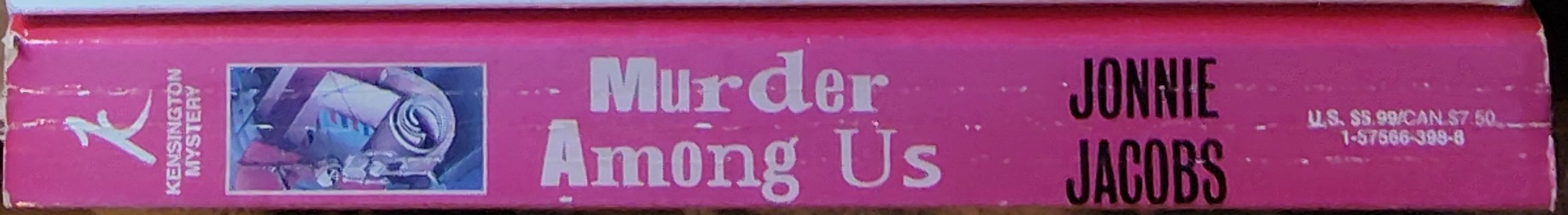 Jonnie Jacobs  MURDER AMONG US spine of book image