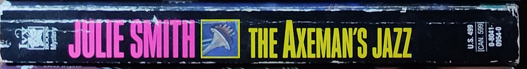 Julie Smith  THE AXEMAN'S JAZZ spine of book image