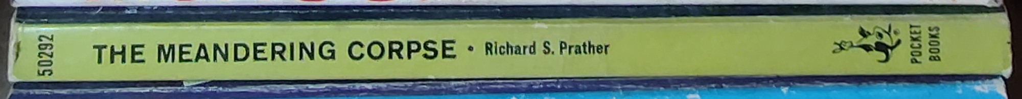 Richard S. Prather  THE MEANDERING CORPSE spine of book image