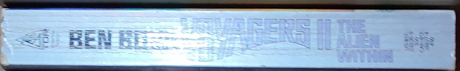 Ben Bova  VOYAGERS II: THE ALIEN WITHIN spine of book image