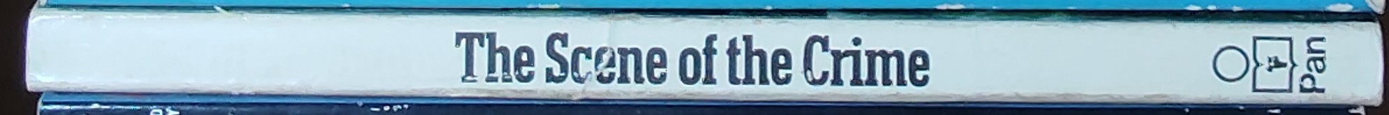 John Creasey  THE SCENE OF THE CRIME (Roger West) spine of book image