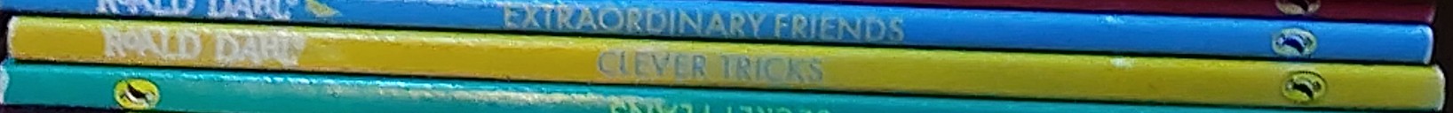 Roald Dahl  ROALD DAHL'S CLEVER TRICKS spine of book image