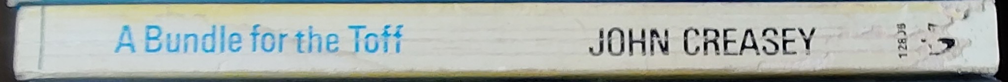 John Creasey  A BUNDLE FOR THE TOFF spine of book image