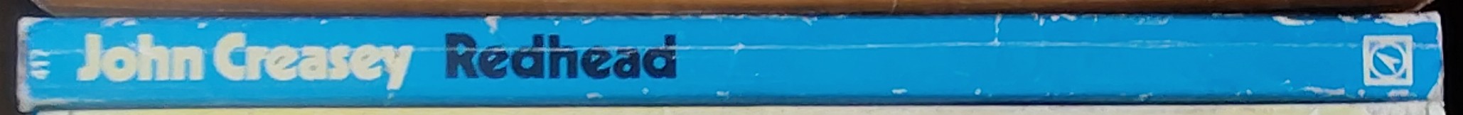 John Creasey  REDHEAD (Department Z) spine of book image