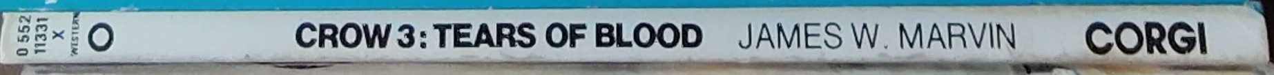 James W. Marvin  CROW 3: TEARS OF BLOOD spine of book image
