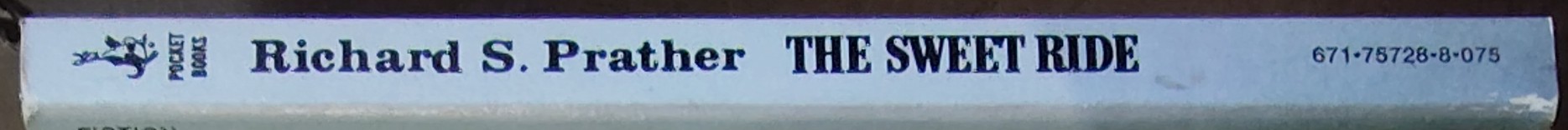 Richard S. Prather  THE SWEET RIDE spine of book image