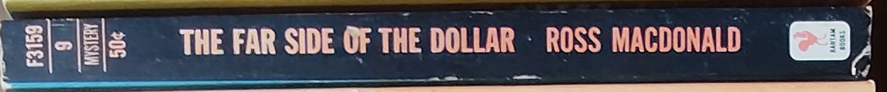 Ross MacDonald  THE FAR SIDE OF THE DOLLAR spine of book image