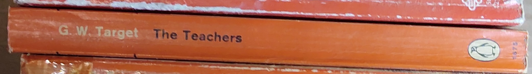 G.W. Target  THE TEACHERS spine of book image