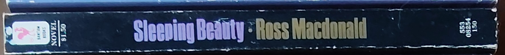 Ross MacDonald  SLEEPING BEAUTY spine of book image