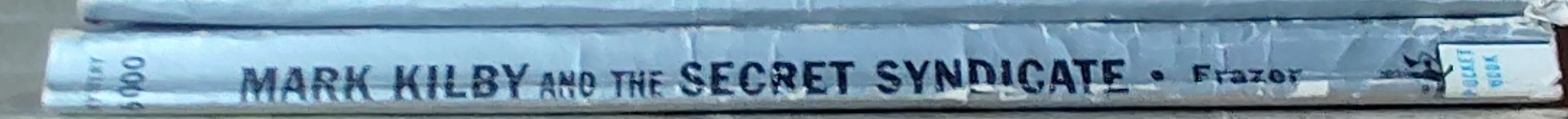 Robert Caine Frazer  MARK KILBY AND THE SECRET SYNDICATE spine of book image