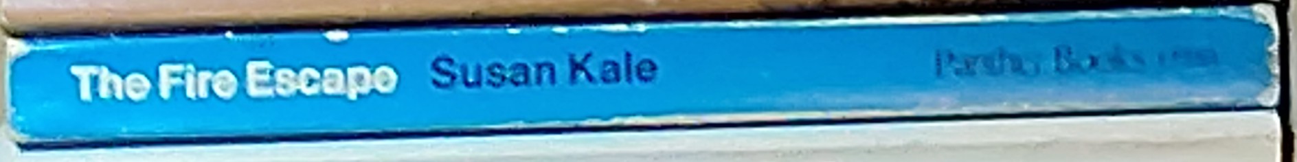 Susan Kale  THE FIRE ESCAPE spine of book image