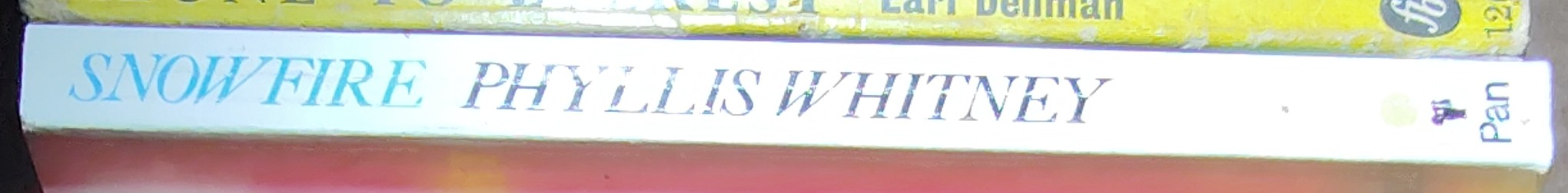 Phyllis Whitney  SNOWFIRE spine of book image