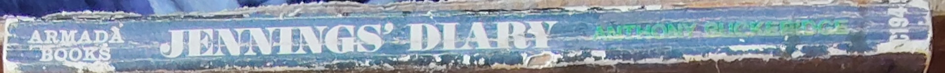 Anthony Buckeridge  JENNINGS' DIARY spine of book image