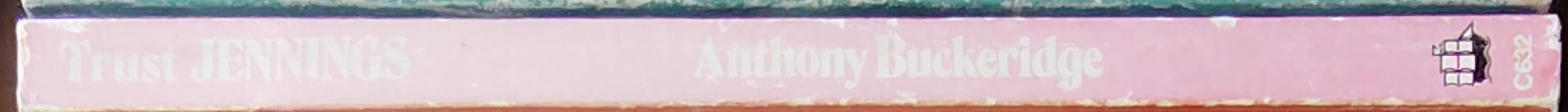 Anthony Buckeridge  TRUST JENNINGS spine of book image