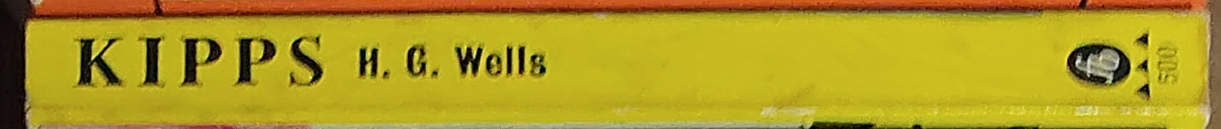 H.G. Wells  KIPPS (Michael Redgrave..) spine of book image