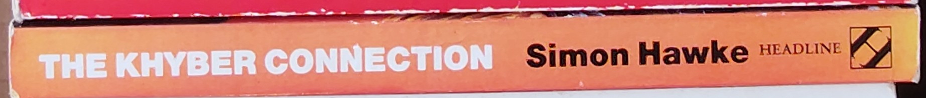 Simon Hawke  THE KHYBER CONNECTION spine of book image