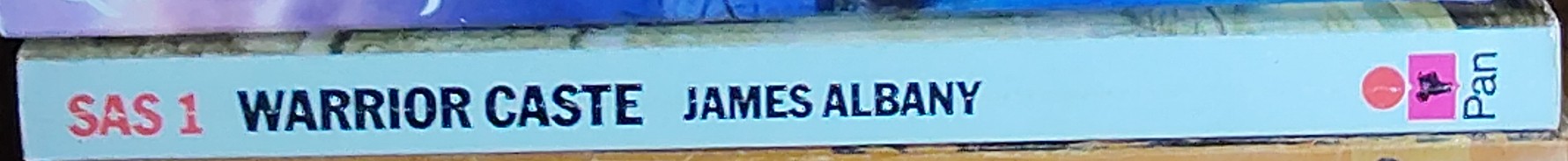 James Albany  SAS #1: WARRIOR CASTE spine of book image