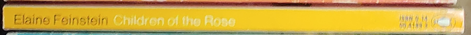 Elaine Feinstein  CHILDREN OF THE ROSE spine of book image