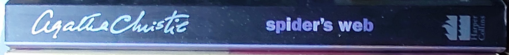 Agatha Christie  SPIDER'S WEB spine of book image