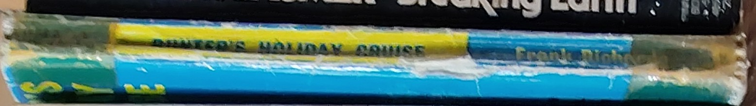 Frank Richards  BUNTER'S HOLIDAY CRUISE spine of book image