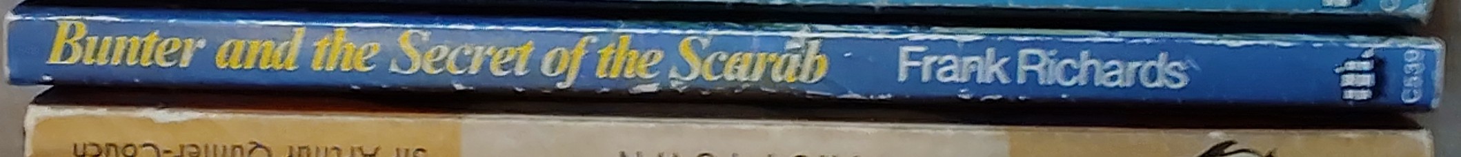 Frank Richards  BUNTER AND THE SECRET OF THE SCARAB spine of book image