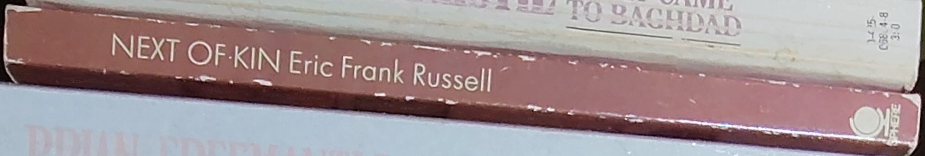 Eric Frank Russell  NEXT OF KIN spine of book image