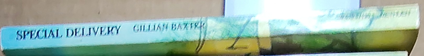 Gillian Baxter  SPECIAL DELIVERY spine of book image