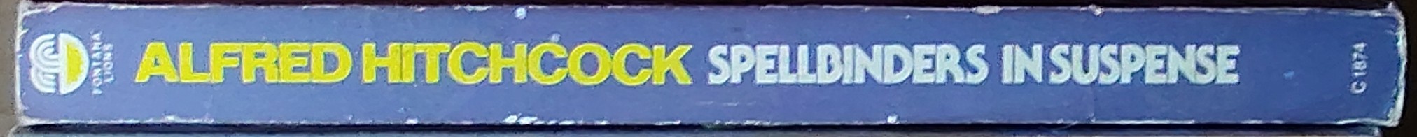 Alfred Hitchcock (presents) SPELLBINDERS IN SUSPENSE spine of book image